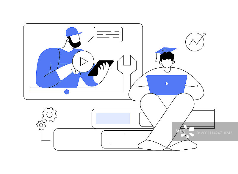 职业教育抽象概念图片素材