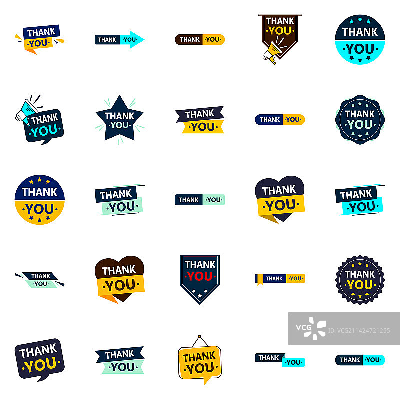 25款表达感谢的专业设计图片素材