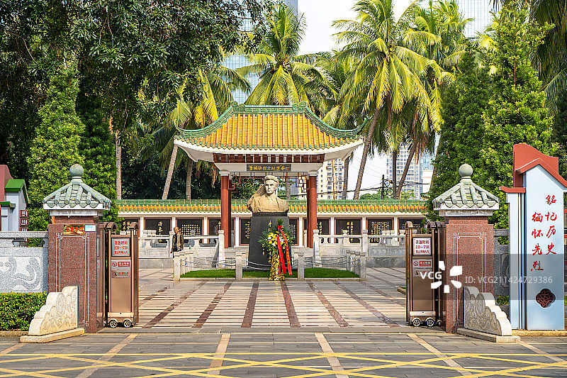 海口李硕勋纪念馆图片素材