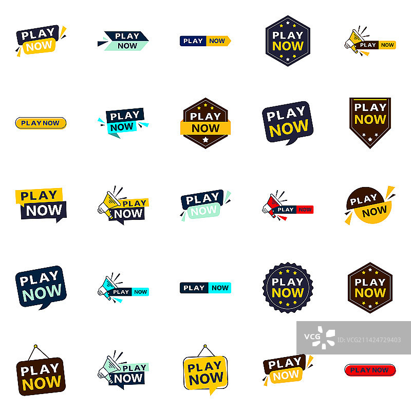 25个游戏吸引顾客图片素材