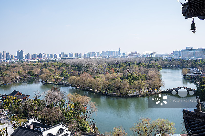 南湖景色图片素材