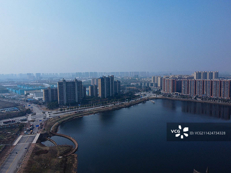 鄂州 武汉 葛仙楼 华容区 长江职业学院 电商大道图片素材