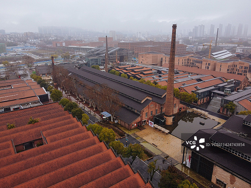 景德镇 陶溪川大剧院 创意广场 珠山大道 盐山美术馆 陶溪川美术馆图片素材