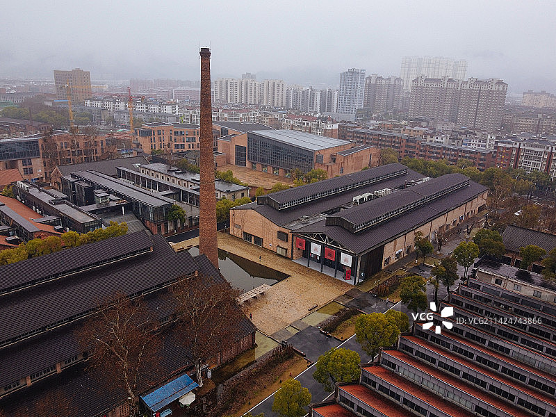 景德镇 陶溪川大剧院 创意广场 珠山大道 盐山美术馆 陶溪川美术馆图片素材