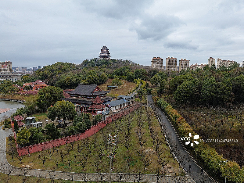 九江 南山公园 濂溪区 十里大道 昌九快速路 净居山 广佛寺图片素材