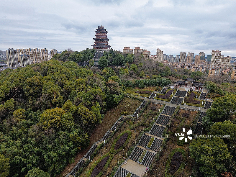 九江 南山公园 濂溪区 十里大道 昌九快速路 净居山 广佛寺图片素材