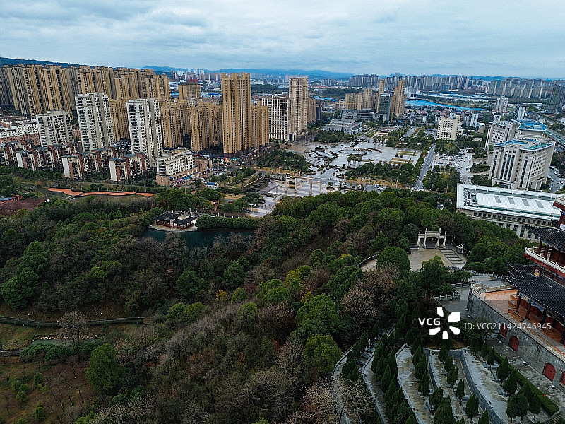 九江 南山公园 濂溪区 十里大道 昌九快速路 净居山 广佛寺图片素材