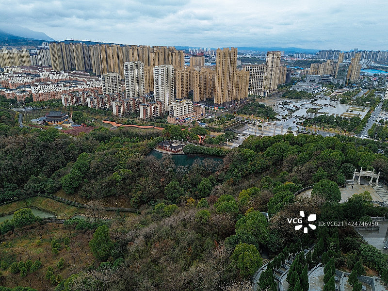 九江 南山公园 濂溪区 十里大道 昌九快速路 净居山 广佛寺图片素材