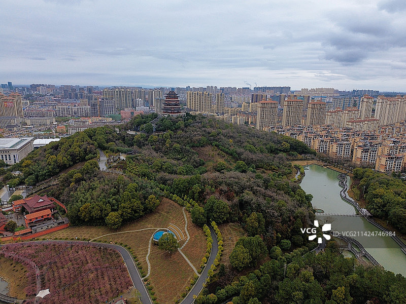 九江 南山公园 濂溪区 十里大道 昌九快速路 净居山 广佛寺图片素材