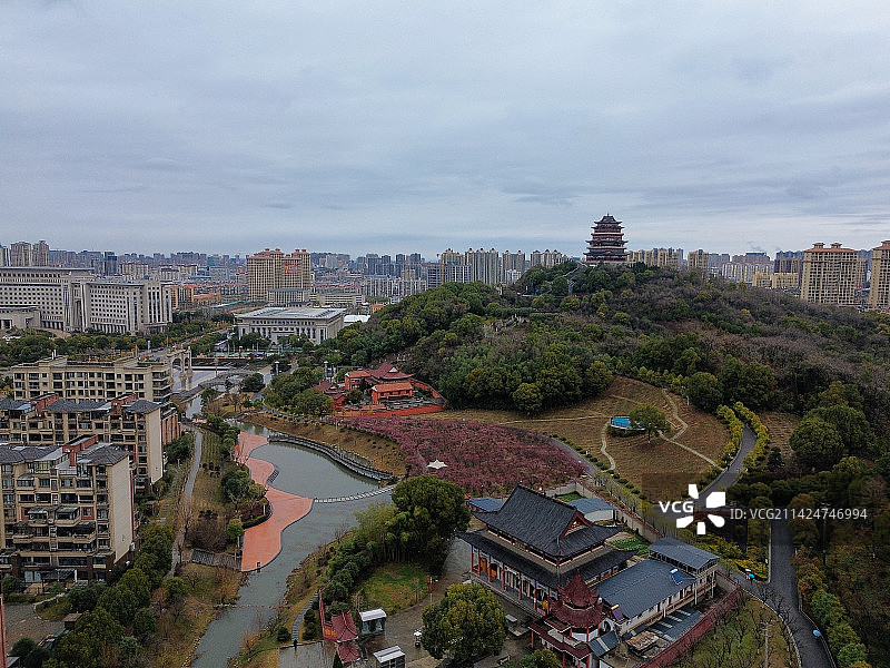 九江 南山公园 濂溪区 十里大道 昌九快速路 净居山 广佛寺图片素材