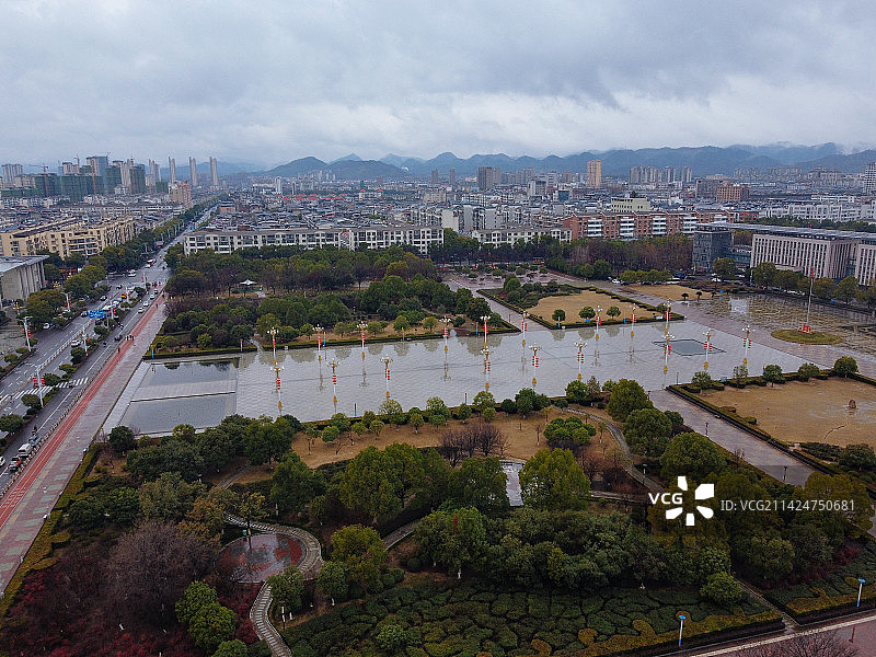 瑞昌市 瑞昌广场 立信广场 文化艺术中心 杨林大道 东方星城图片素材