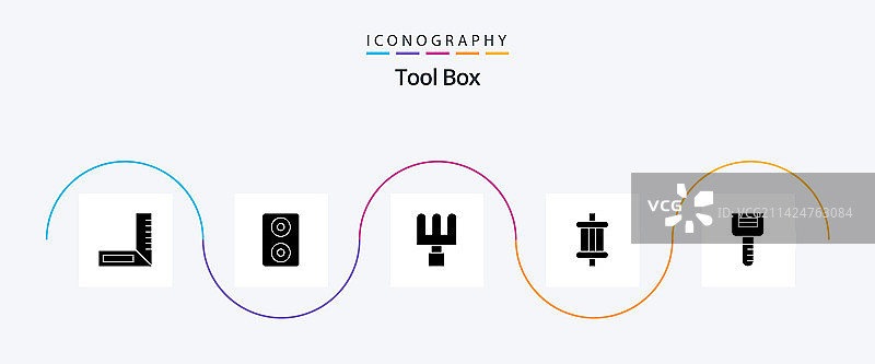 工具字形5图标包（含组件）图片素材
