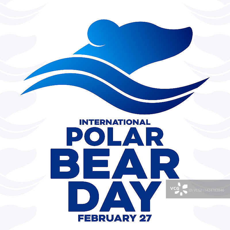 国际北极熊日2月27日图片素材