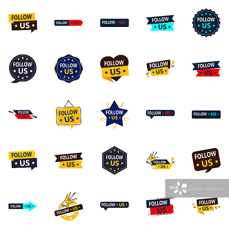 25个吸引人的社交媒体banner图片素材