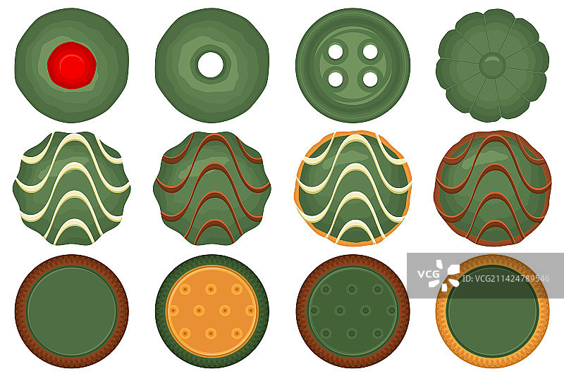 各种口味的自制饼干糕点大合集图片素材