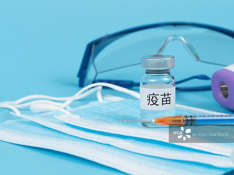 打疫苗打针预防疾病流感图片素材