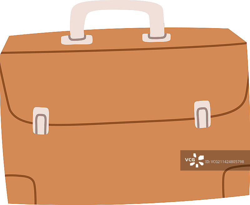 衣服手提箱扁平图标图片素材