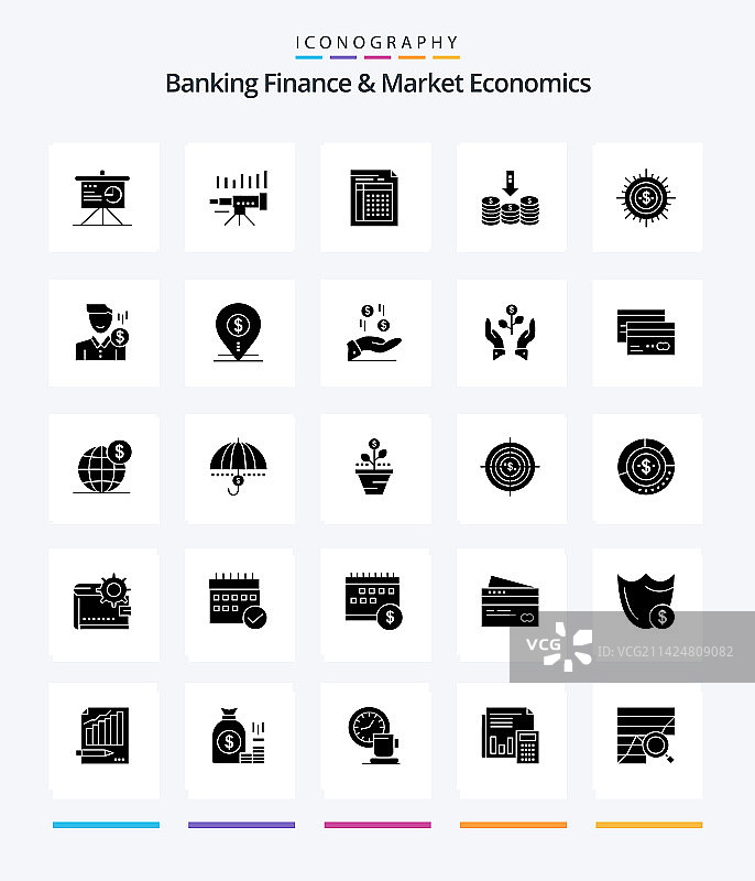 创意银行金融市场经济25周年图片素材
