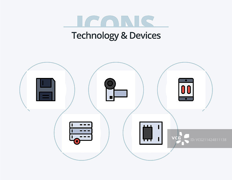 设备线条填充图标包5之iPod设计图片素材