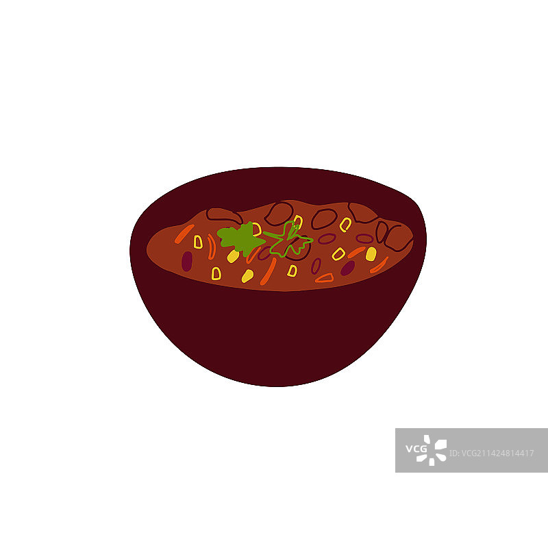 墨西哥食物辣椒炖肉图片素材