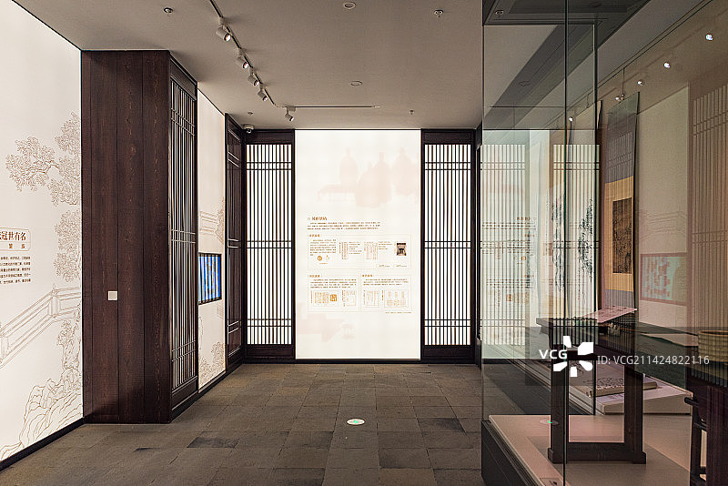 中国浙江杭州江南水乡文化博物馆图片素材