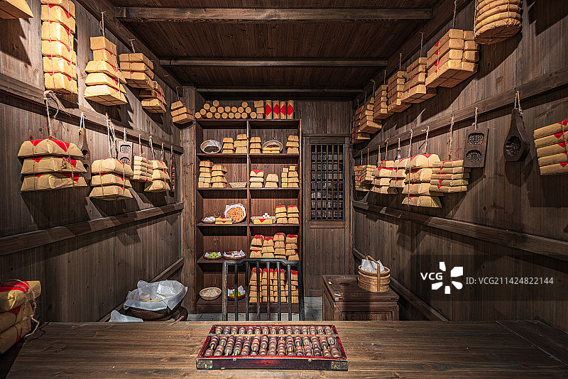 中国浙江杭州江南水乡文化博物馆图片素材