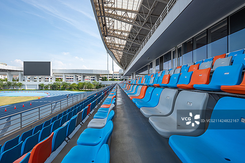 中国浙江杭州亚运场馆临平体育中心图片素材