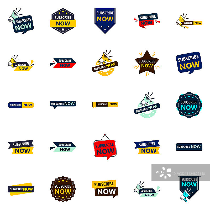 立即订阅，打造持久印象25图片素材