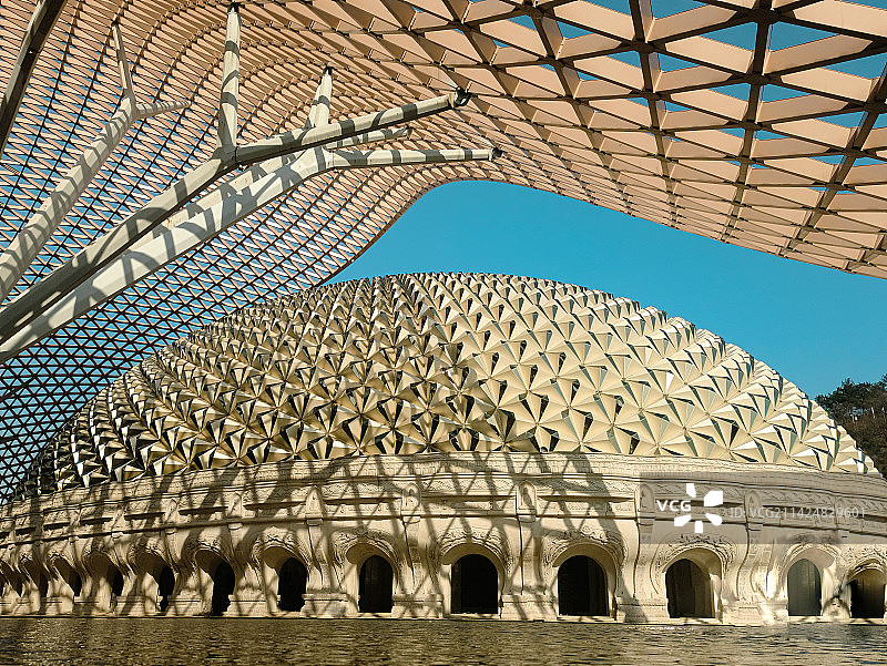 牛首山大榴莲广角视角图片素材