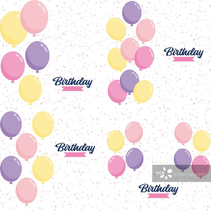 时尚现代字体的生日快乐图片素材