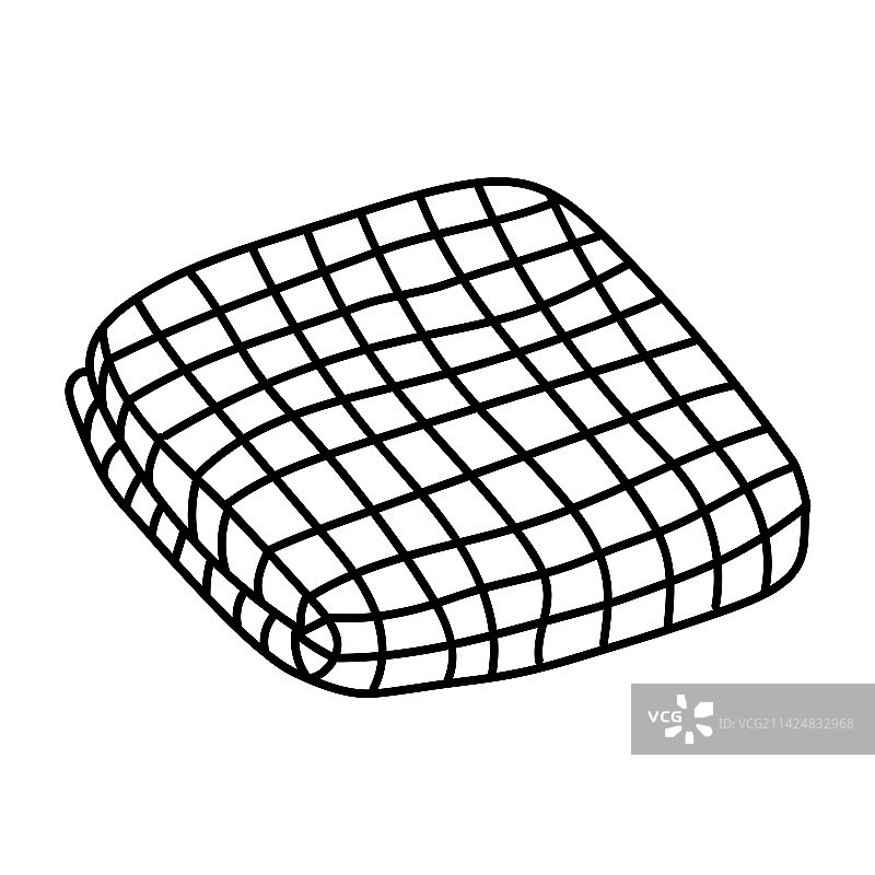 涂鸦风沙滩垫图片素材