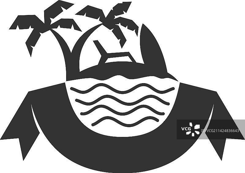 夏日海滩假日logo模版图标品牌图片素材