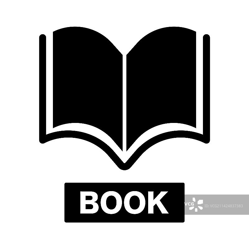 阅读学习书籍轮廓图标图片素材