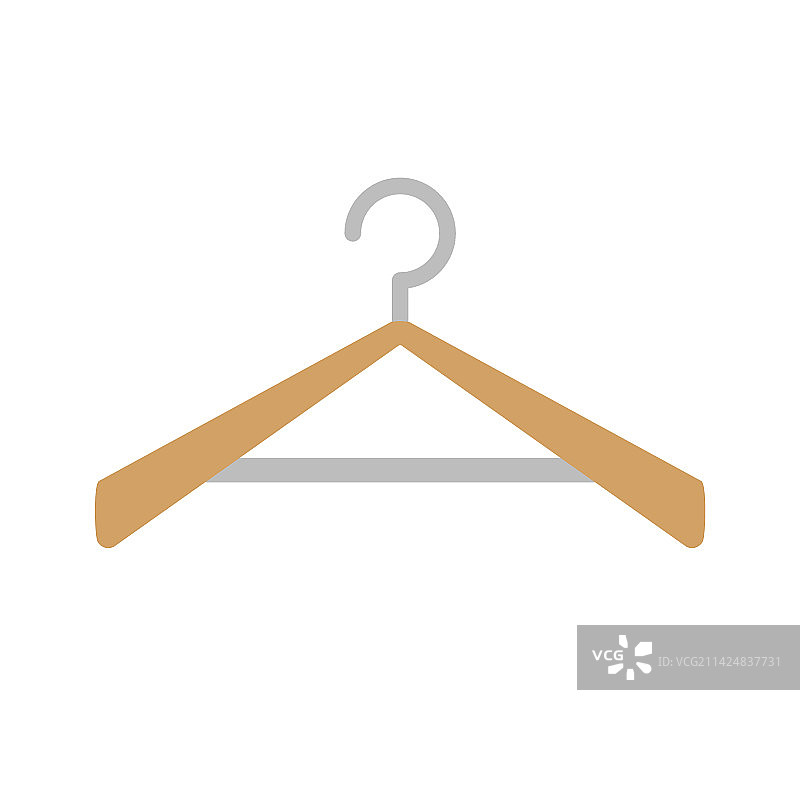 木质衣架图标图片素材
