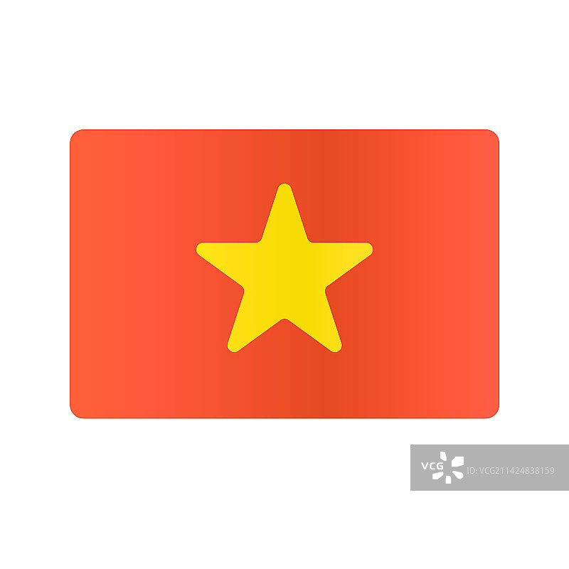 越南国旗图标图片素材