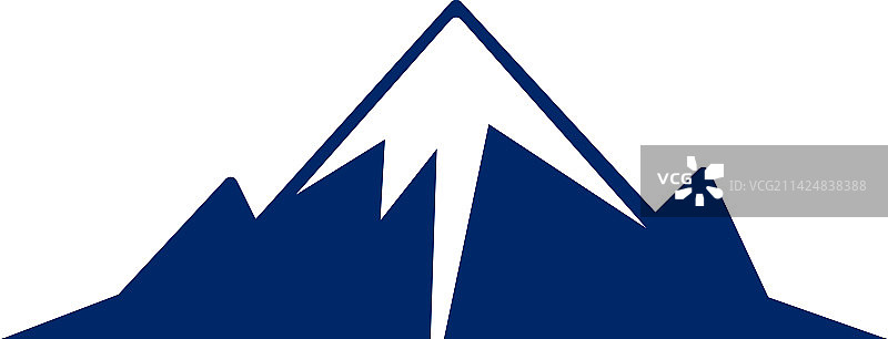 山峰Logo图标设计图片素材