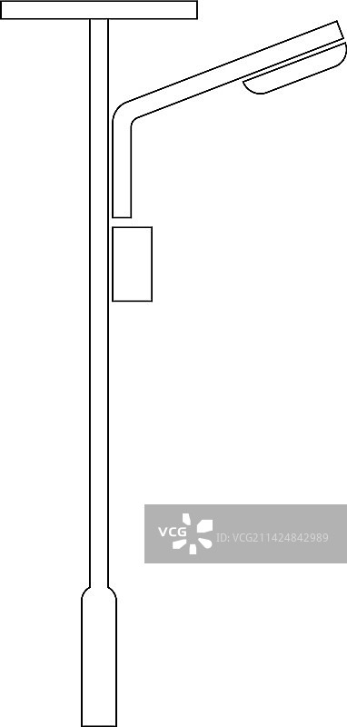 街道照明灯图标图片素材