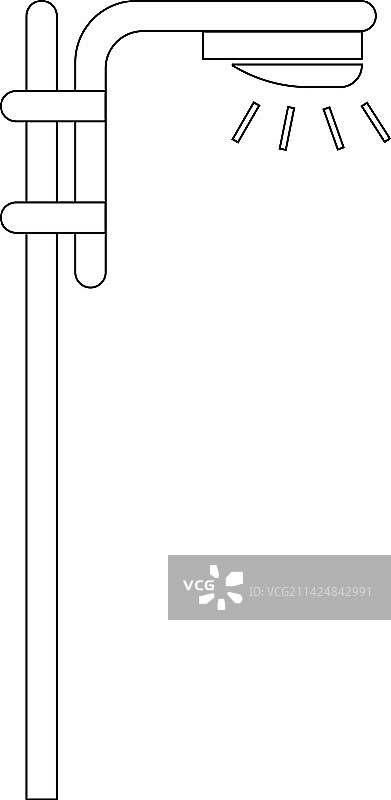 街道照明灯图标图片素材