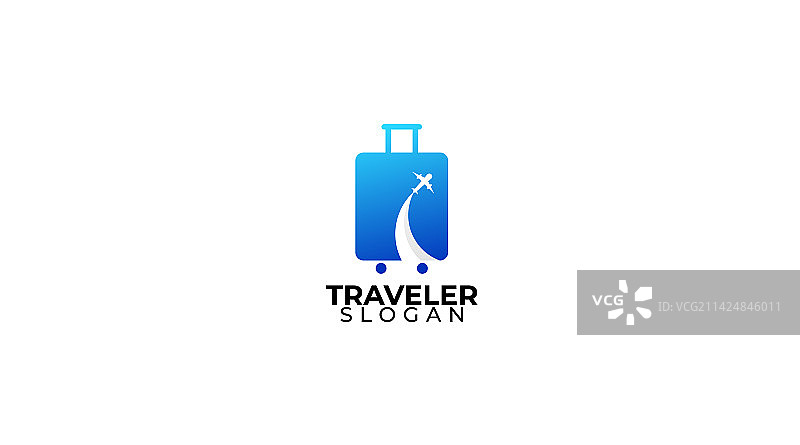 复古怀旧旅行标语剪影图标logo图片素材