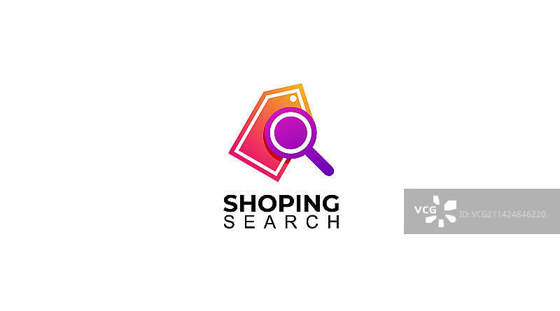店铺搜索标志设计模板图片素材