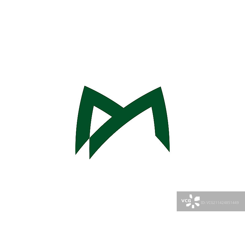 MY字母简约几何标志图片素材