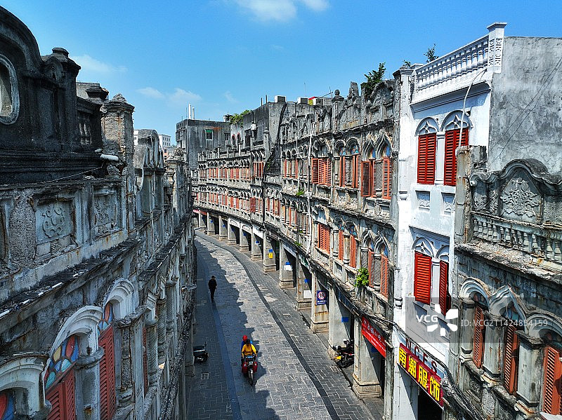 海南文昌文南老街图片素材