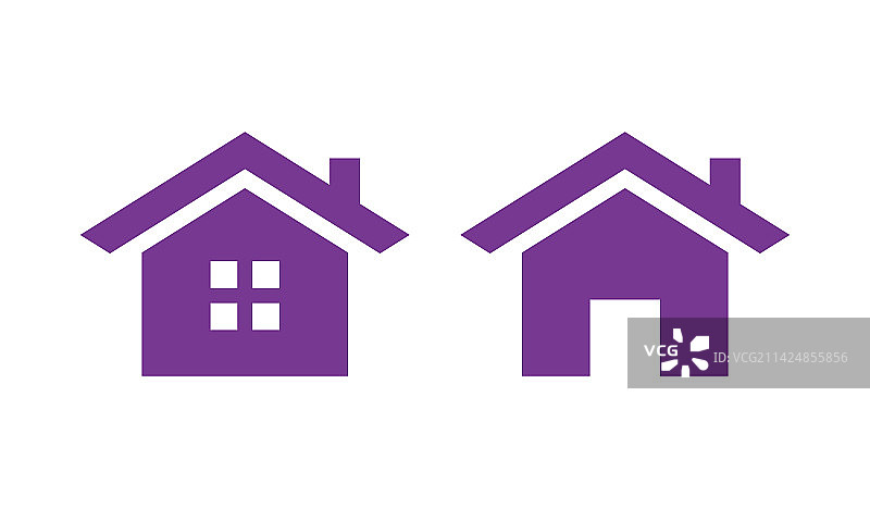 房屋图标设计Logo模板图片素材