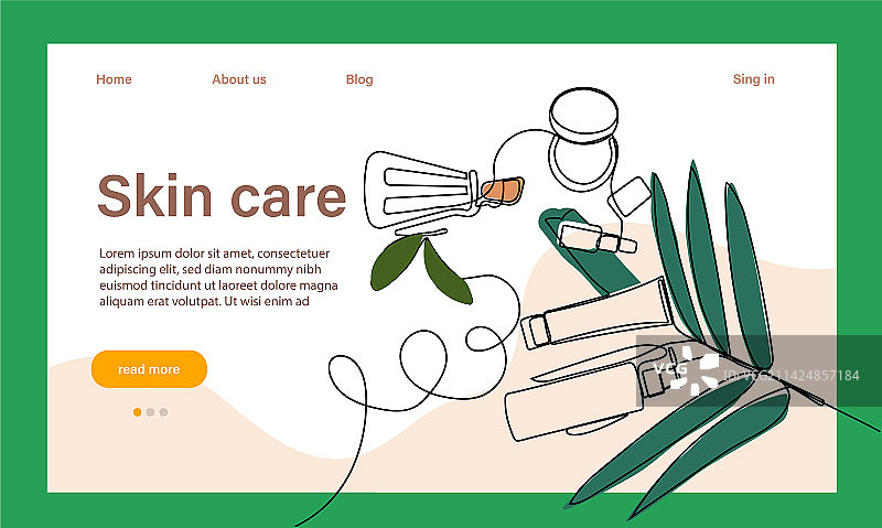 用于磨砂和身体护理的有机产品图片素材