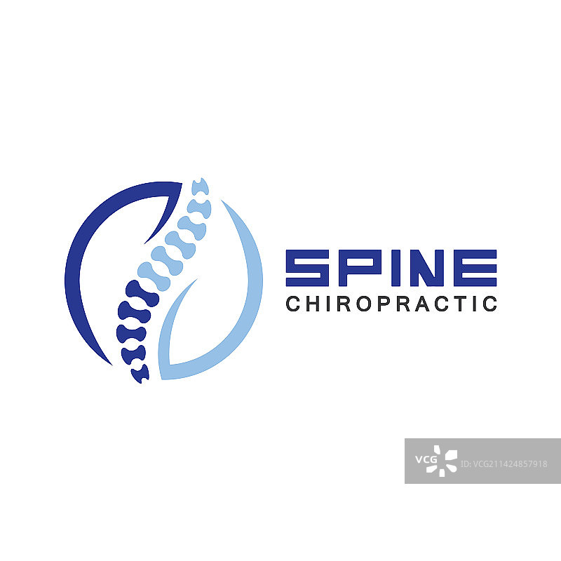 脊柱标志设计模板图片素材