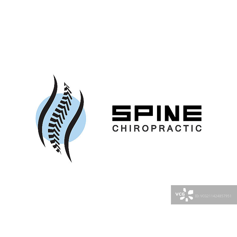 脊柱标志设计模板图片素材