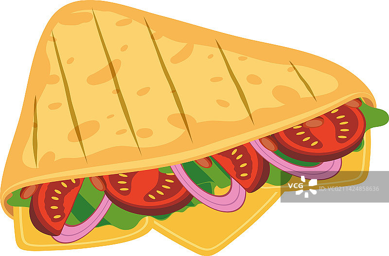 美味的墨西哥油炸玉米粉饼图片素材