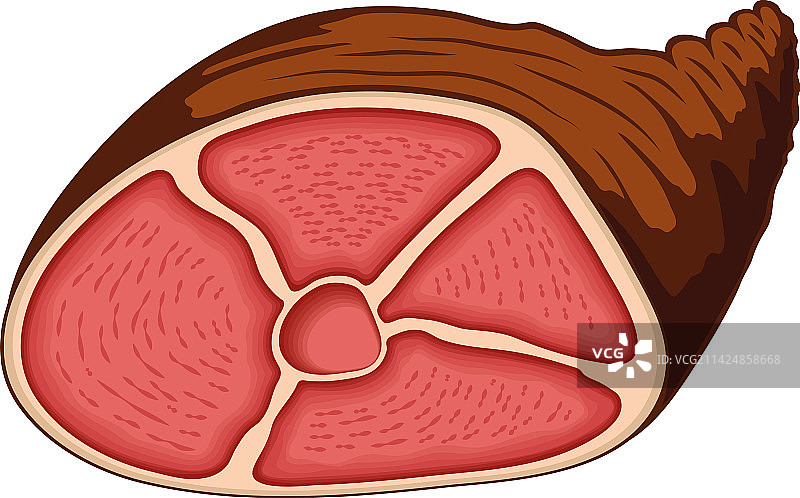 腿部屠宰肉图片素材