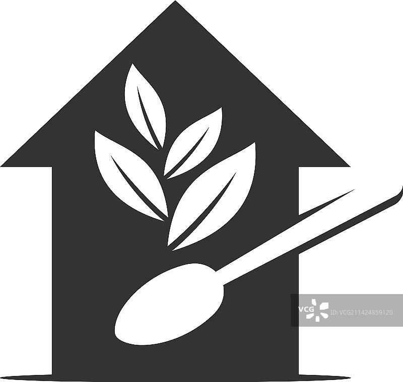 家庭厨房logo模板图标品牌图片素材