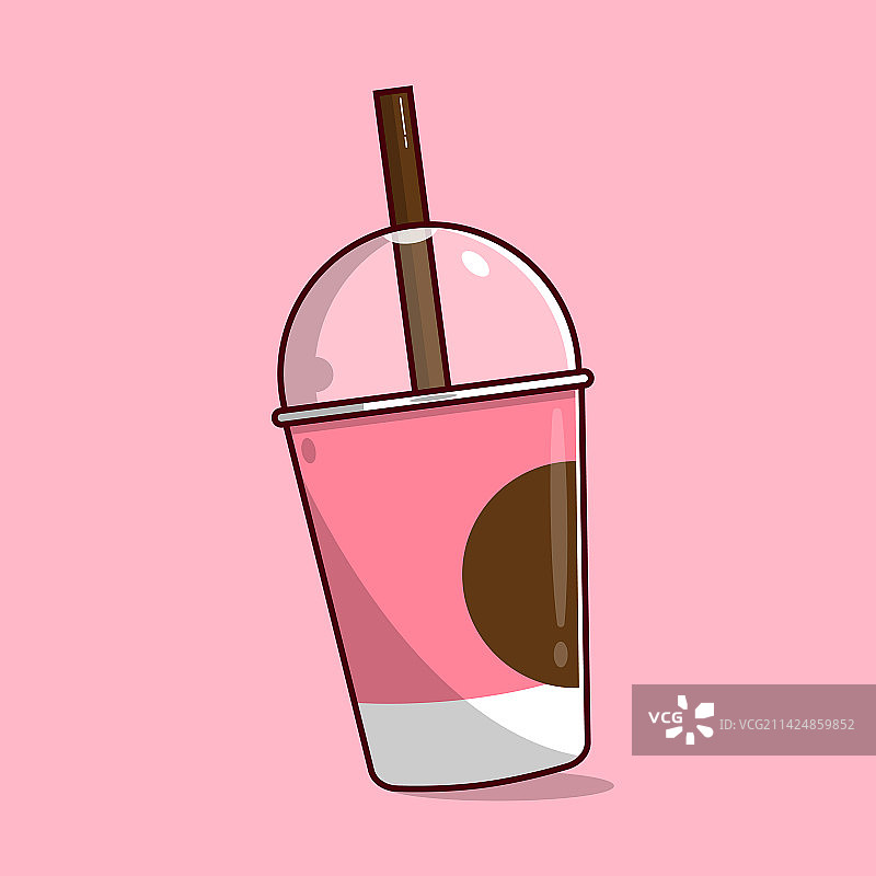 一杯波霸奶茶图片素材